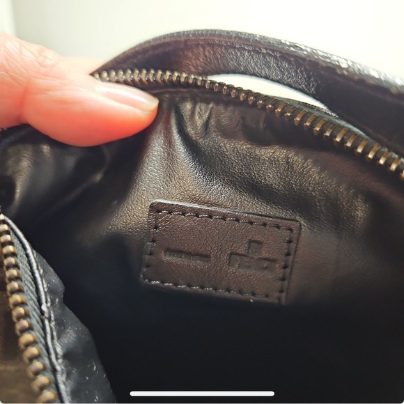 AUTHENTIC Fendi Black Zucca mini bag - Picture 3 of 5